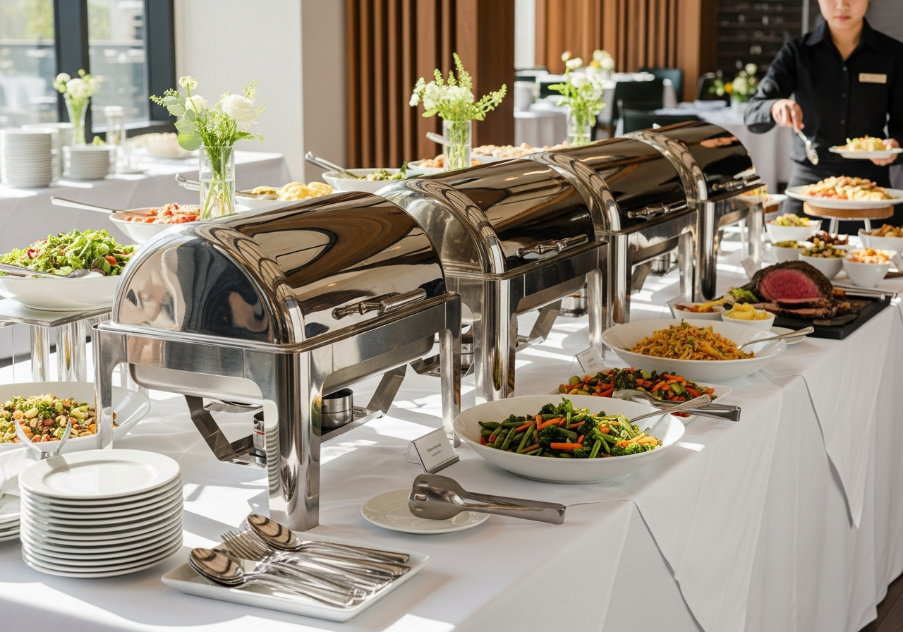 Example Of Buffet The Classic Buffet Setup
